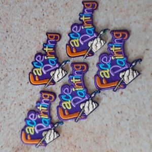Face Painting - Girl Scout Fun Patch Bundle - NEW Iron On 🦋❤
